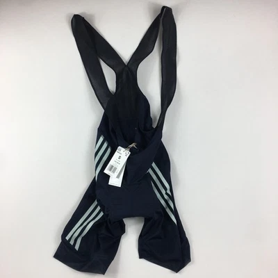 Adidas Aeroready The BIB Cycling Shorts Padded Tights Blue Mens Size S HM6424 - Image 1 of 4