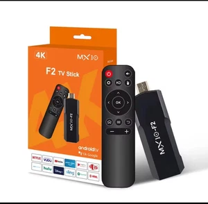 Android TV Stick 2024 F2 1GB 8GB 4K EU Smart TV Box Media Streaming Gerät - Bild 1 von 5