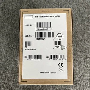 Brandneu P18422-B21 HPE 480GB gemischte Verwendung SATA SSD Laufwerk SFF Hot Swap P18482-001 - Bild 1 von 7