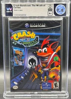Crash Bandicoot The Wrath of Cortex Nintendo Gamecube Sealed WATA 9.8 A+ Graded - Image 1 of 2
