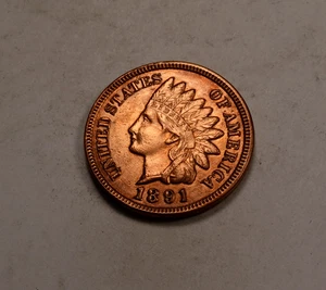 Centavo cabeza india 1891 * gema BU++ rojo * cuatro diamantes * XI343 - Imagen 1 de 2