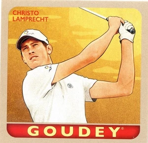 2025 Upper Deck Goodwin Champions Goudey #G-30 Christo Lamprecht, Golf - Foto 1 di 2