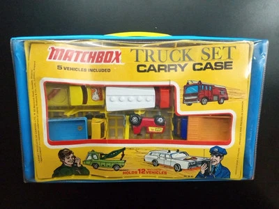 Matchbox Vintage Truck Set Carry Case W/5 Vehicles New Never Opened - Image 1 of 4