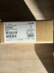 Osram Dulux D/E 26w/840 Lumilux Cool White G24q-3 (10 Stk.) - Bild 1 von 6