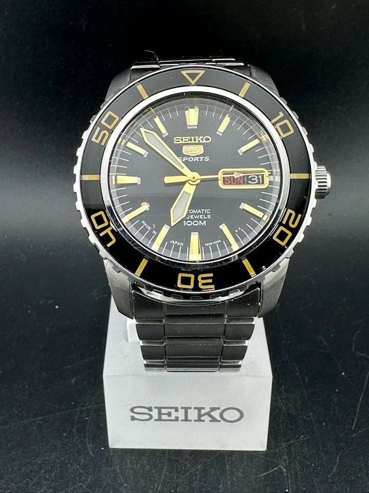 Seiko 5 Sports Men's 55 Fathoms Upgraded to NH36 Day Date 41mm SNZH57K1 7S36-04N - Image 1 of 4