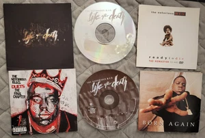 Lot THE NOTORIOUS B.I.G. LIFE AFTER DEATH 2 CD POSTER 4 INSERTS MIX& UNMATCHED - Picture 1 of 4