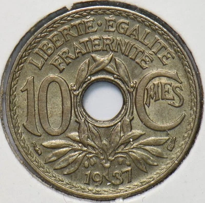 France 1937 10 Centimes 192129 combine shipping - Image 1 of 2