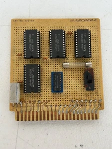 Vintage Archer Prototype ISA Expansion Card Hand-Wired Perfboard w/ Mitsubishi I - Picture 1 of 5