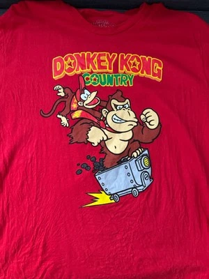 Camisa Nintendo Donkey Kong Country Universal Epic Universe Mine Cart Madness L Foto 1 de 4