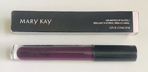 New In Box Mary Kay Unlimited Lip Gloss Evening Berry #153487 Full Size - Picture 1 of 3