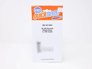 1/48 QuickBoost IA-58 Pucara Muschel Etui Rutschen - Neu aus altem Lagerbestand - 48985 für kinetisches Kit - Bild 1 von 2