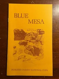 Folleto de colección Blue Mesa Petrified Forest National Park Arizona - Imagen 1 de 3