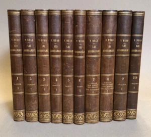 Victor Hugo — Les Misérables — édition originale — 10 vol. — Pagnerre — 1862. - Picture 1 of 13