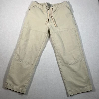 VTG American Eagle Cargo Pants Mens 36x30 (36x28) Tan AE Military Logo Baggy Y2K - Image 1 of 4