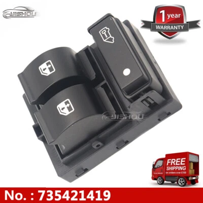 New Power Master Window Switch Control 735421419 Fit For FIAT DUCATO 2006-2014 - Imagem 1 de 4
