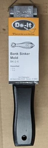 Do-It D.1103 Bank Sinker Form 6 & 8 Oz. BK-2-X (2 Hohlräume) - Bild 1 von 4