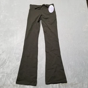 NUEVO CON ETIQUETAS KOS EE. UU. Pantalones de Yoga Leggings Talla Pequeña Verde Oliva Lycra | Hecho en América - Imagen 1 de 10