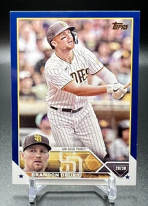 2023 Topps Series 1 BRANDON DRURY ROYAL BLUE PARALLEL SP #14 San Diego Padres - Picture 1 of 2