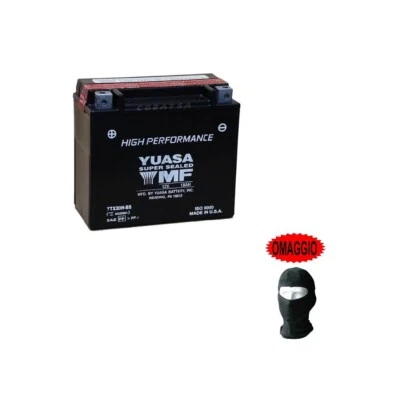 PER HARLEY DAVIDSON Xl Series (Sportster) 1100 1987-1993 BATTERIA YUASA GIA' PR - Image 1 of 3