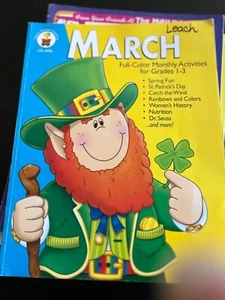 The Mailbox October & March Activity Books For Grades 1-3 Learning set of 3 - Picture 1 of 16