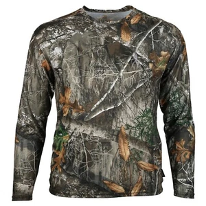 Gamehide's Elimitick Men's Camo Long Sleeve Tick Repelling Hunting Shirt - Picture 1 of 6