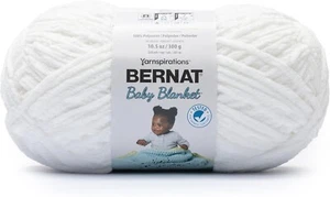 Bernat Babydecke Big Ball weiß 300 g - Bild 1 von 8