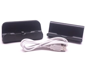 Nintendo Wii U Gamepad OEM Stand Cradle & Charger Charging Dock + USB Cable Set - Picture 1 of 5