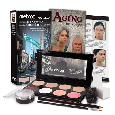 Mehron Mini-Pro Professional Makeup Kit_ Cream student stage theatrical- Pick !! - Image 1 of 4