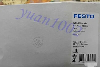 1 PIEZA NUEVO FESTO JMFH-5/2-D-1-S-C 152563 Electroválvula FastEx o DHL Foto 1 de 4