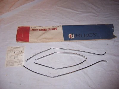 Buick LeSabre & Wildcat 1965-1966 accesorio de 4 puertas protectores de borde de puerta 980977 nuevo de stock Foto 1 de 4
