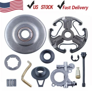 Clutch Drum Sprocket Oil Pump Assy Kit For Husqvarna 362 365 371 372 Chainsaws - Picture 1 of 6