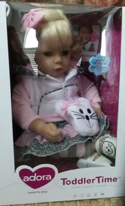 Adora Puppe Baby "The Cat's Meow" Toddler Time 20" realistische handgefertigte Funktion Neu im Karton - Bild 1 von 12