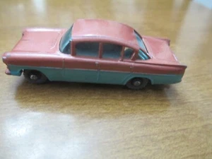LESNEY 1958 VAUXHALL CRESTA #22 BRONZE/TURQUOISE BODY ENGLAND CLEAN - Picture 1 of 6