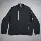 RLX Ralph Lauren Jacket Mens XL Packable Stretch Full Zip Olympia Fields CC