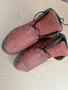 GREAT RED WING Made in USA 4476 STEEL TOE MET GAURD Work Boots NEW - Picture 1 of 4