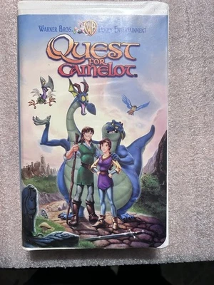 Quest For Camelot (VHS, 1998, Warner Brothers Family Entertainment Clam Shell) - Image 1 of 3