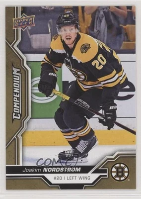 2018-19 Upper Deck Compendium Gold Joakim Nordstrom #481 - Image 1 of 2
