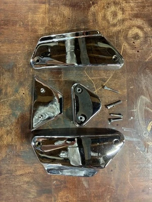 Fundas laterales cromadas completas Harley FXR Foto 1 de 4