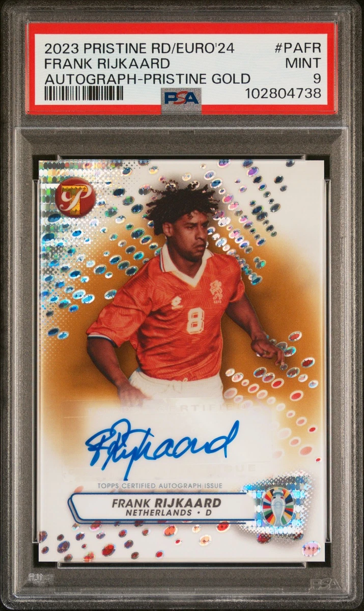 22-23 Topps Finest RIJKAARD 直筆サイン 世界100枚 Soccer Frank Rijkaard Sports Trading Cards & Accessories for sale