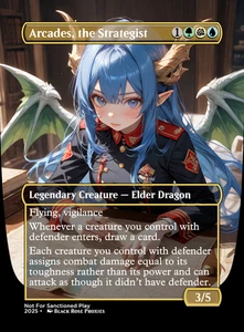 Arcades, the Strategist - MTG Anime Custom - Playtest - Bild 1 von 3