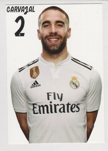 AUTOGRAMMKARTE / AUTOGRAPHCARD Daniel Carvajal Real Madrid 2019/2020 - Imagen 1 de 1