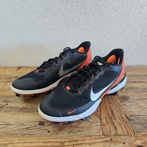 Mens 15 Nike Alpha Huarache Elite 3 Low MCS Baseball Cleats Orange CZ4453-001 - Picture 1 of 8
