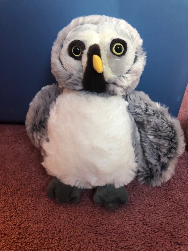 Webkinz Owl (colors: grey and white) no code good condition  - Image 1 of 1