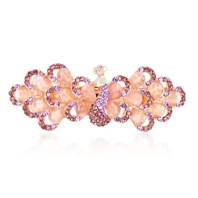 Pasador de pelo grande estilo joyería de lujo estrás pinzas para el cabello regalos para mujer Foto 1 de 4