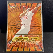 2000 Fleer Mystique Seismic Activity Richter 100 #4 Mark McGwire