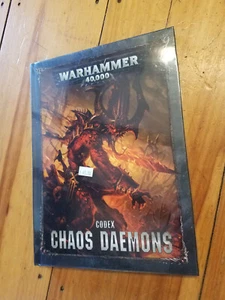 Warhammer 40k Codex Chaos Demons Sealed HC 8th Games Workshop - Picture 1 of 1