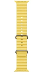 OFFICIAL GENUINE APPLE WATCH ULTRA 49MM OCEAN BAND STRAP YELLOW - Afbeelding 1 van 7