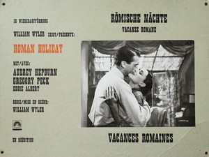 Roman Holiday 1953 Swiss Scene Card