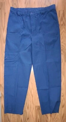 Мужские gitano синий 100% хлопок 32 длинные брюки - Изображение 1 из 4