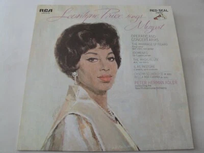 Leontyne Price Sings Mozart: Operatic and Consert Arias VINYL LP ALBUM 1969 RCA - Image 1 of 2